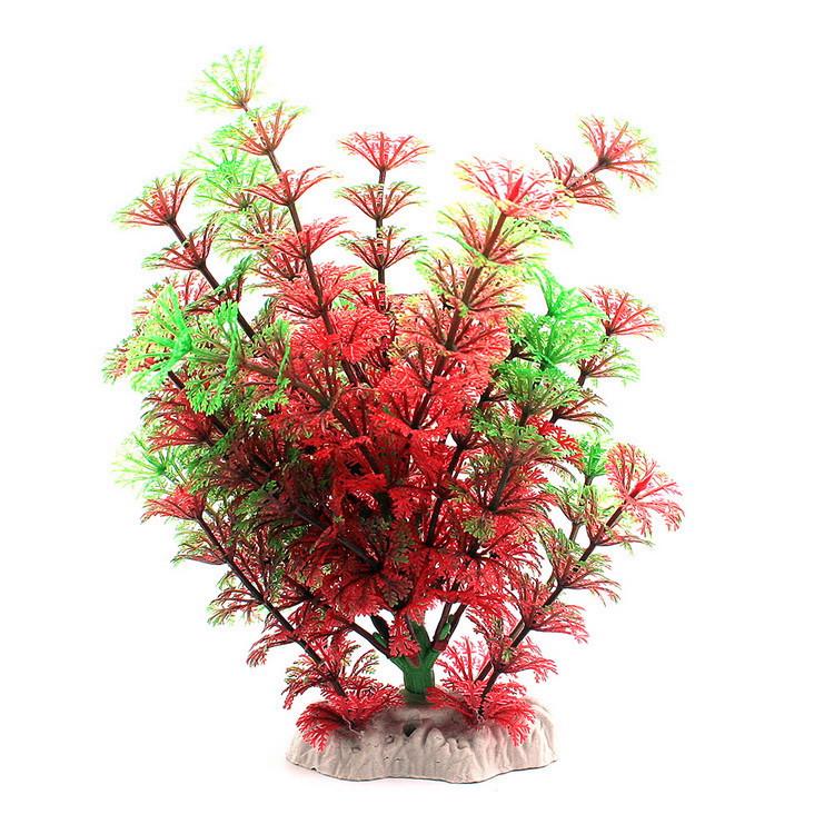 Shantou Artificial Water Plants and Rockery Decorations for Fish Tanks – Assorted Styles of Mini Coconut Trees and Ornaments