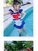 Girls' Trendy Sleeveless Slimming Surf Swimsuit