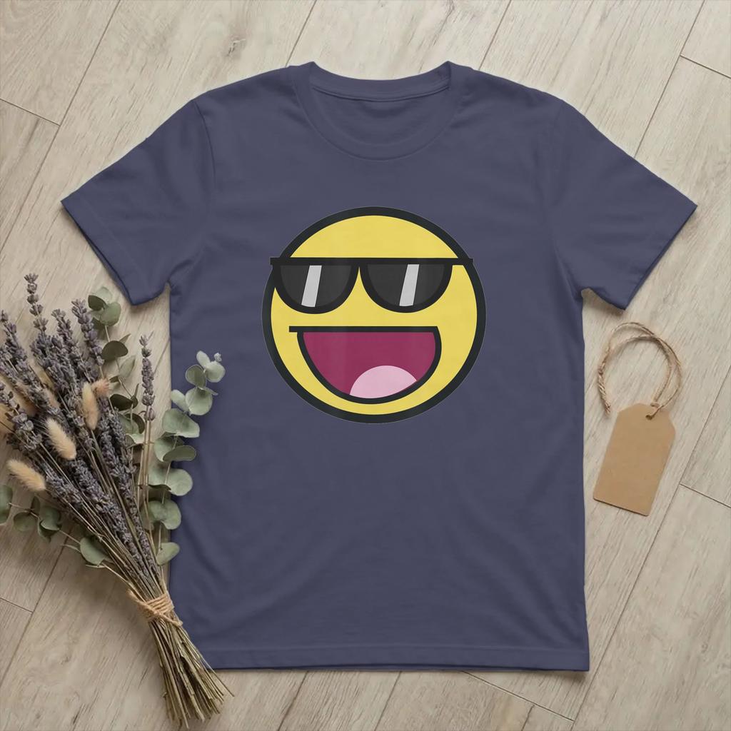 Epic Face Meme Y2K Cool T Shirts Unisex 100 Cotton Awesome TShirts Crew Neck Funny Tees Short Sleeve Merchandise Gift