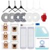 Xiaomi Mijia M30 Pro Robot Vacuum Accessories: Side Brush, Mop Cloth, HEPA Dust Bag, Cleaning Solution