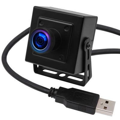 ELP Camera 4K USB Webcam Mini Camera Groothoek 170 Graden Fisheye Lens Webcam Full HD 2160P 30FPS Camera Sony en Driver Videodistributie Home