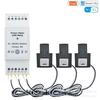 Smart WiFi 3-Phase Energy Bi-Directional Switch 80A AC110V/240V with Dry Contact Remote App Monitoring Control Smart Circuit Breaker