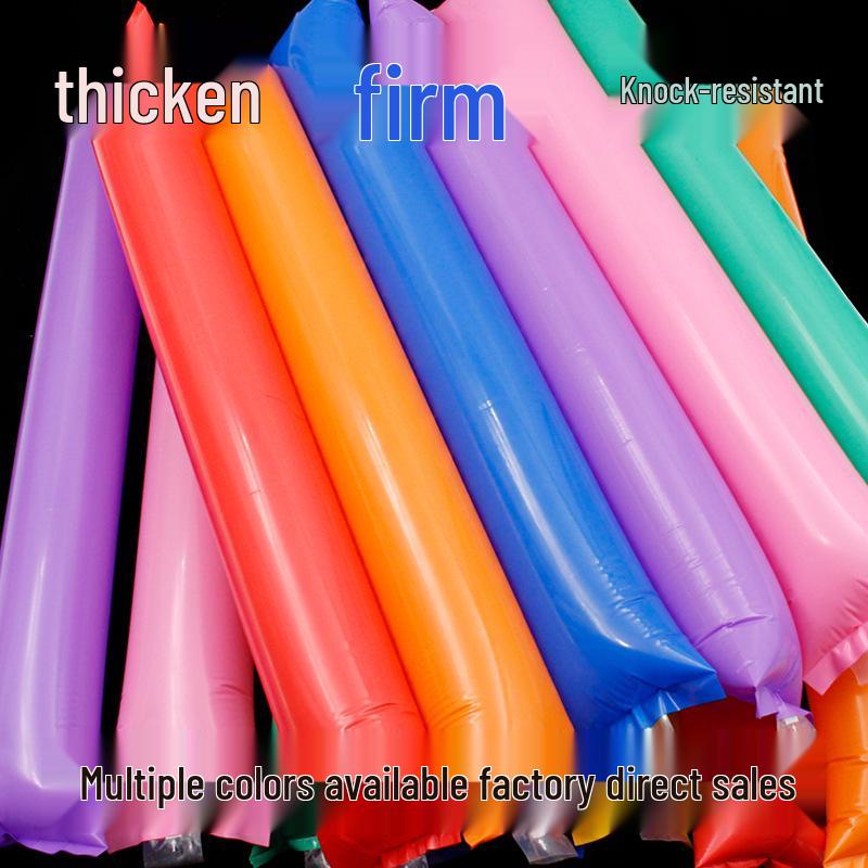 LED Uppblåsbara Klapppinnar för Fans och Evenemang – Färgglada och Ljudliga Hejarklackstillbehör