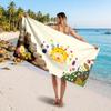 Large Beach TowelPikmin Soft Absorbent Towel Beach Bath Home Use