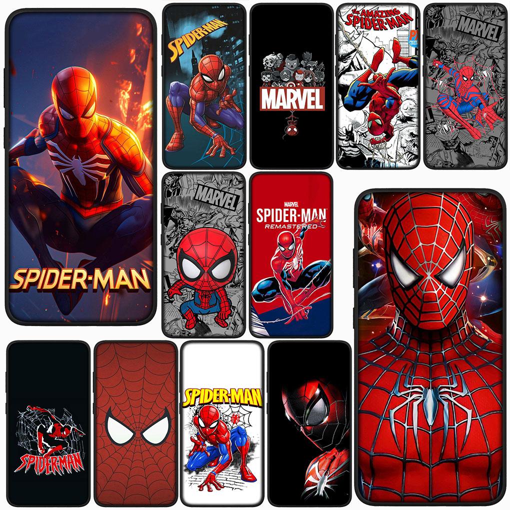 Cover for Xiaomi Redmi Note 13 A3 14 Pro Plus 9T 14C 13C 13X 9C NFC + Pro+ 5G 4G Phone Case Spider Poster Marvel Man Spiderman