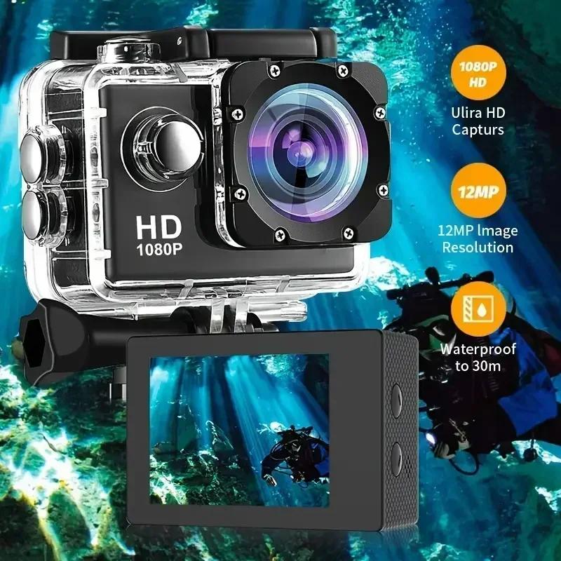 Mini Helme HD 1080P Sports Action Waterproof Diving Recording Camera Full HD Cam Extreme Exercise Video Recorder Camcorder
