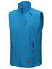 Little Donkey Andy Men's Golf Vest, Fleece-Lined, Windproof, Winter Wear, Blue, Size 2XL