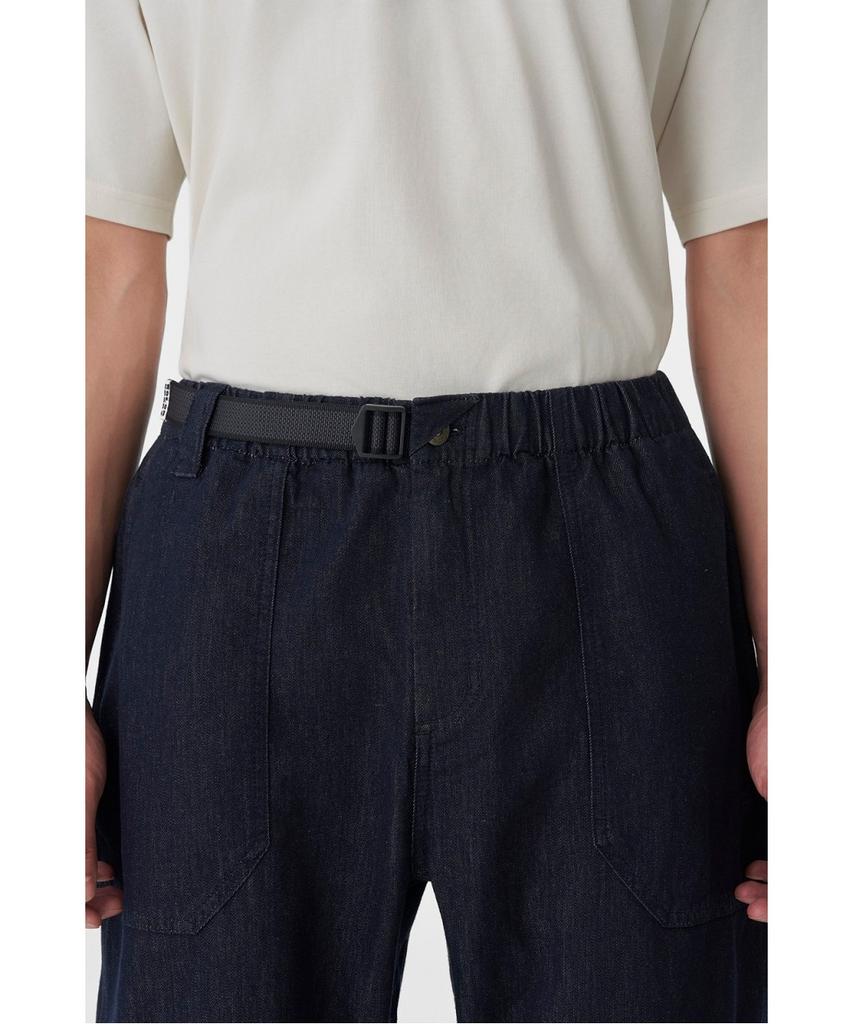 Koolongseupocheu [Ks X Orumm] Unisex Bouldering Denim Regular Fit Pants Jwpnm26821Ind