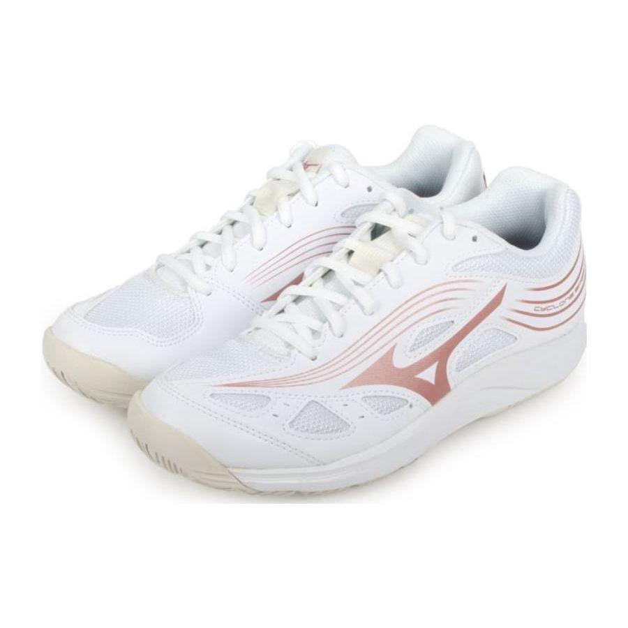 Mizuno Cyclone Speed 3 Leather Minimalist Breathable Non-Slip Durable Support Low-Top Volleyball Training Shoes Women Sneaker V1GC218036