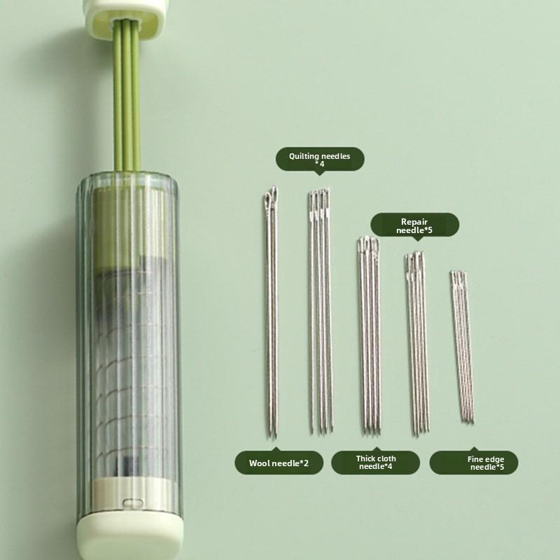 Portable Magnetic Suction Sewing Box for Pressing Household Sewing Thread