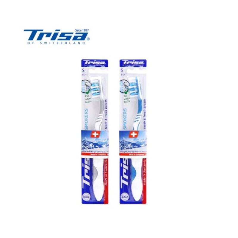 [8050] TRISA Smokers Whitening Toothbrush SOFT