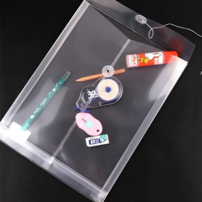 PVC Transparent Hadome Pouch A4/A6 Taku Sticker Photo Storage