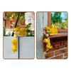 Colorful Mother Kitten Cats Sculpture Resin Hanging Piece Decoration for Outdoor Home Garden and Indoor Space