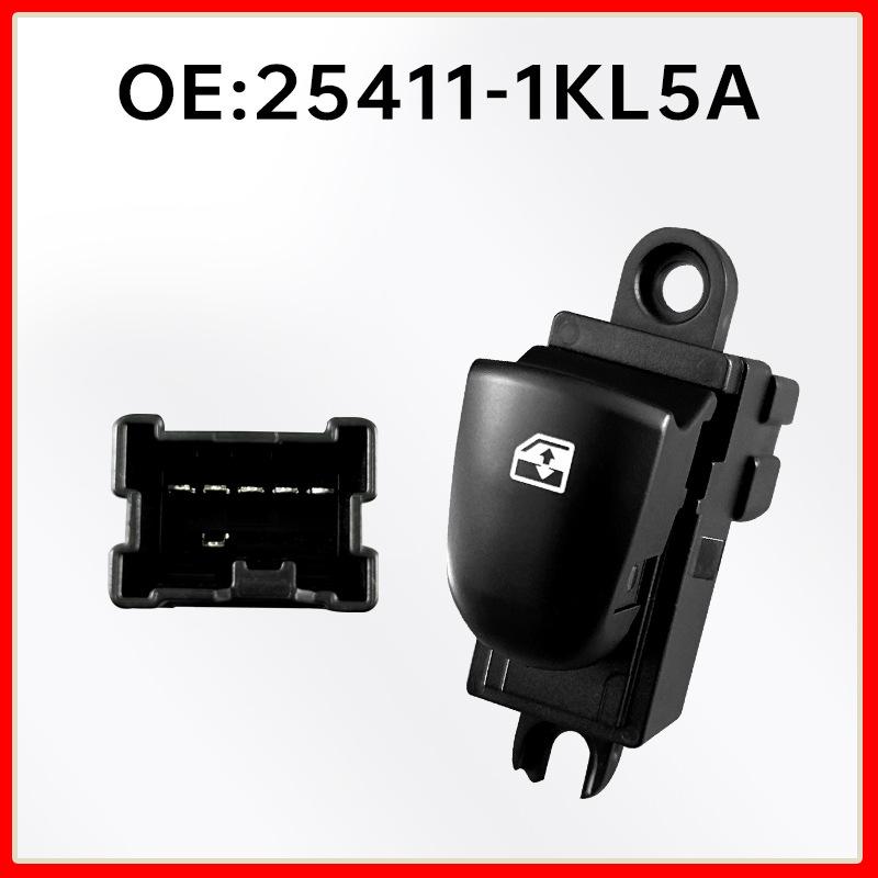 Nissan Tiida/Teana/Qashqai/Sylphy Passenger Window Switch 25411-1KL5A