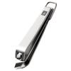 Stainless Steel Angled Nail Clipper with Keychain