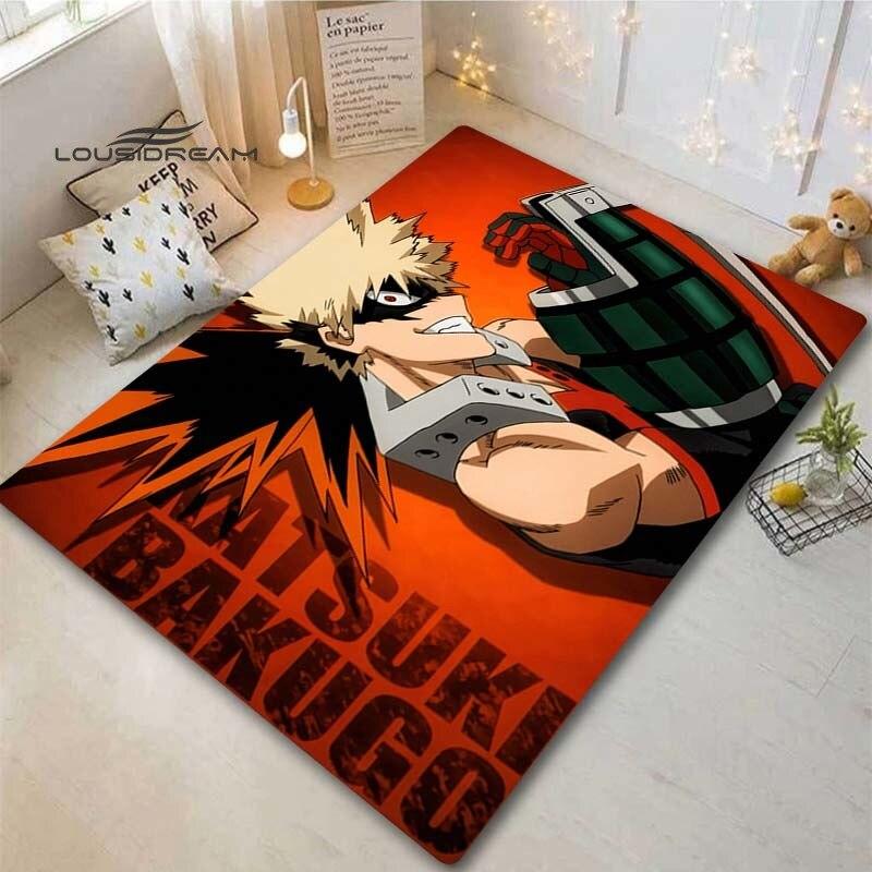 Carpet Living Room My Hero Academia Home Decor Rug Play Mats Decor Bedroom Carpets Child Play Lounge Area Rugs Dining Table Mat