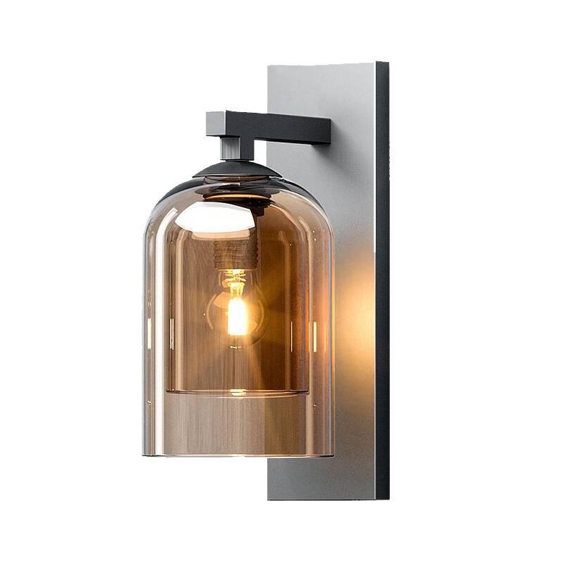 Nordic Style Luxury Crystal Glass Bedside Wall Lamp for Bedroom & Entrance