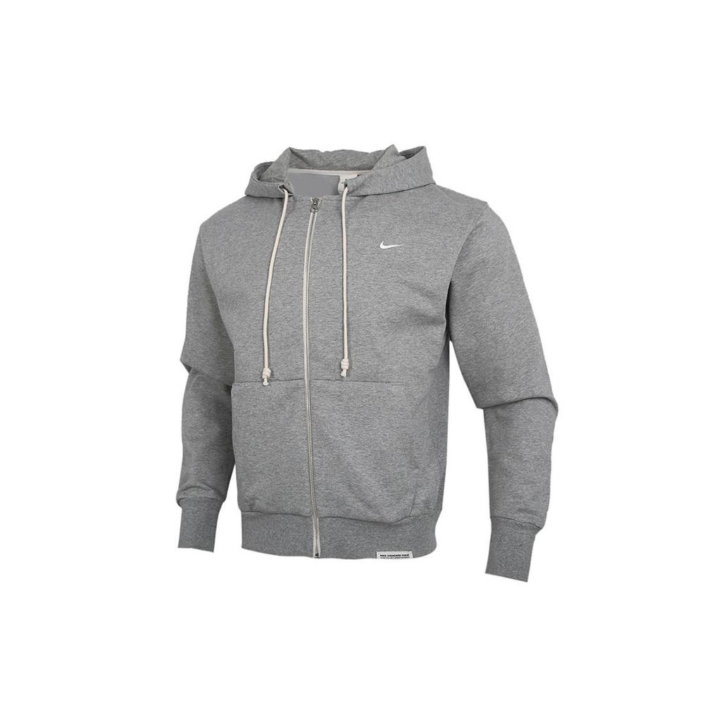 Nike Casual Sport Knit Zip-Up Hooded Jacket Men Jackets Light-Grey CK6363-063