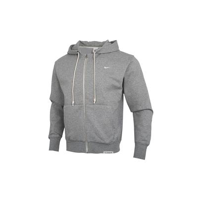 Casual Sport Knit Zip-Up Hooded Jacket Men Jackets Light-Grey CK6363-063