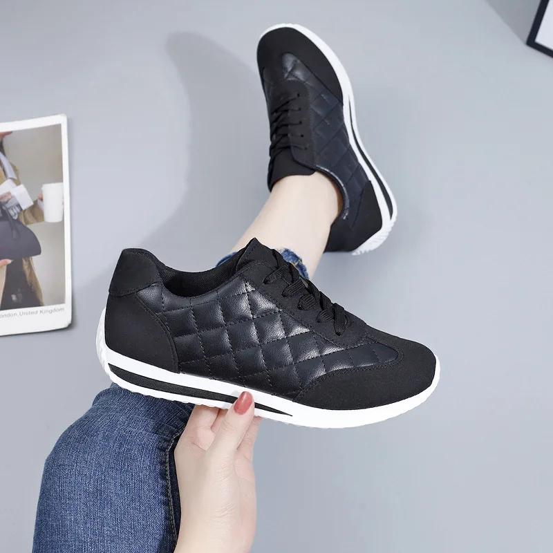 Fashion Spring Women's Sneakers Fashion Ladies Vulcanize Shoes Outdoor Running Walking Female Shoes Comfort Lightweight Sneakers Size 41