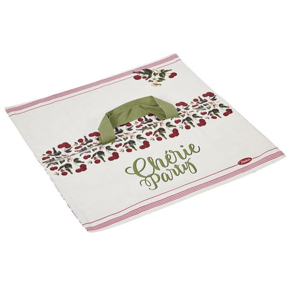 Les Trésors De Lily [Q7154] - Torba bawełniana na ciasto „French Vintage” (Chérie Party) - 38,5x38. 5cm