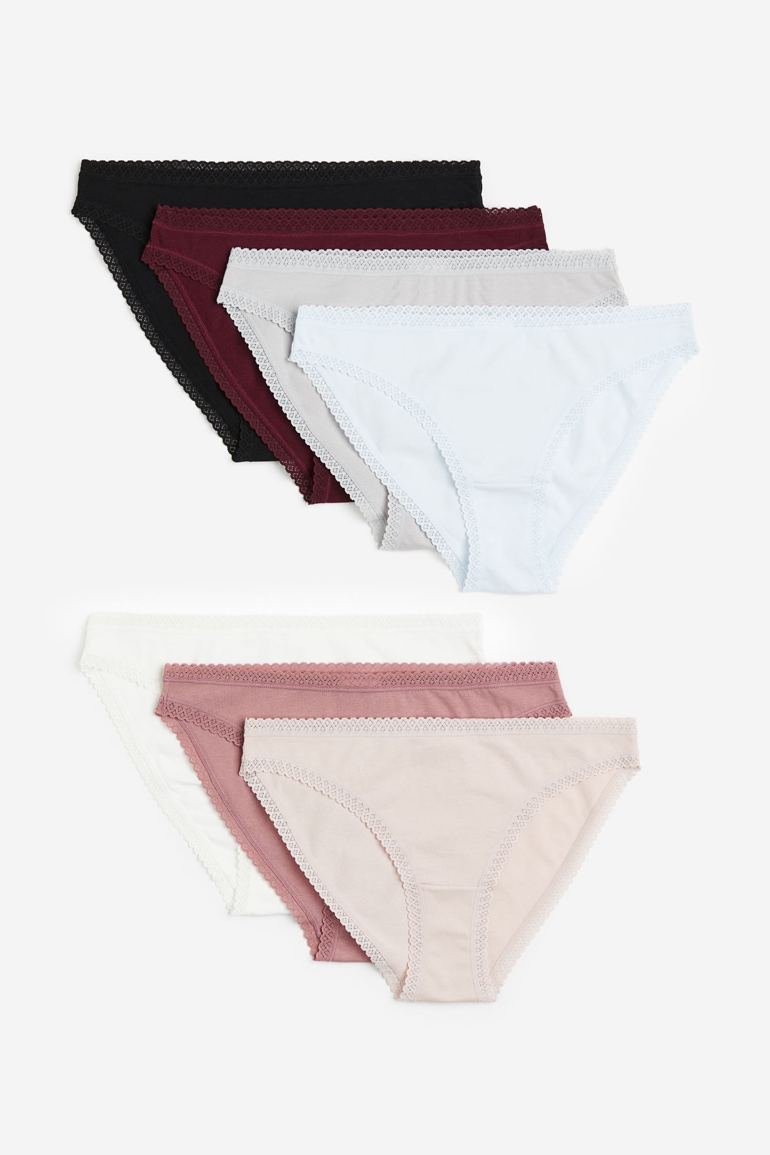 

7-pack cotton jersey bikini briefs