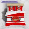 3pcs A-Arsenal2 Design Cover Set - HD Printed Bedding with 1 Cover and 2 Pillowcases - Perfect for Home and Dorm Decor