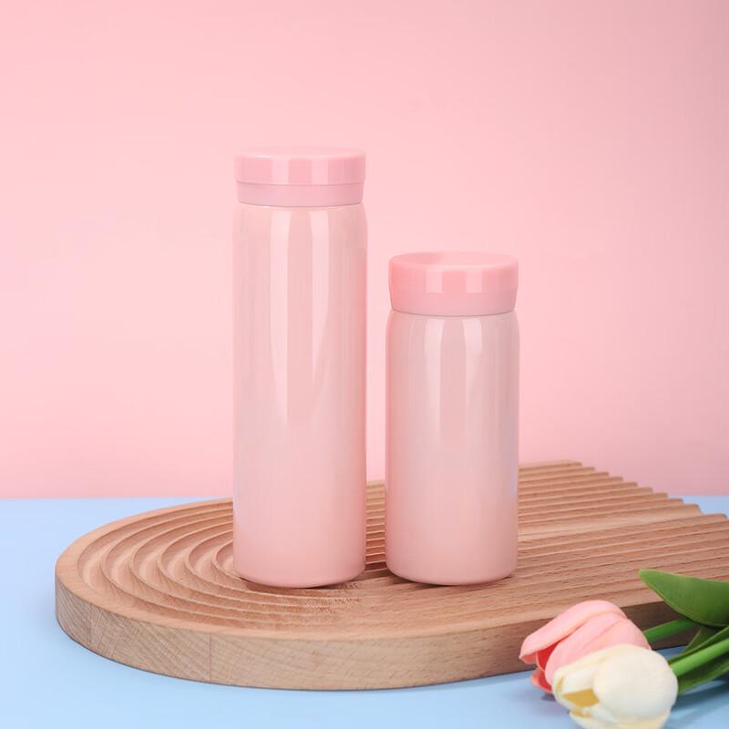 Shangqi Macaron Stainless Steel Insulated Mini Bottle (2-Pack) 300ml