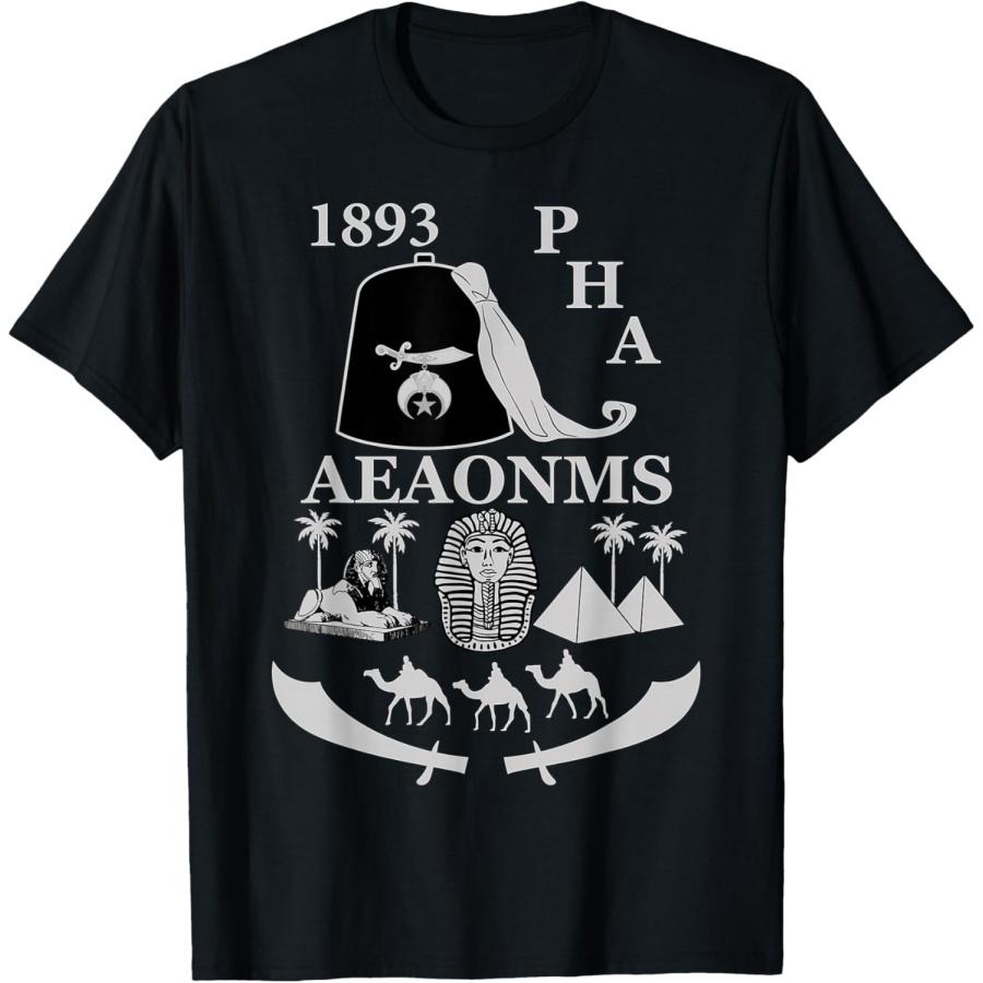 Shriners 1893 PHA Pharaoh AEAONMS Freemasons Father s Day T-Shirt S