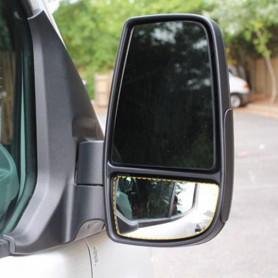 Lower Mirror Glass Lower Passenger Side For 2015- Ford Transit-150 FO1324149