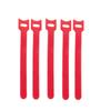 25pcs Reusable Cable Ties, Releasable Wire Management Straps for Earphones Mouse Cables, Nylon Organizer Ties Quick Release