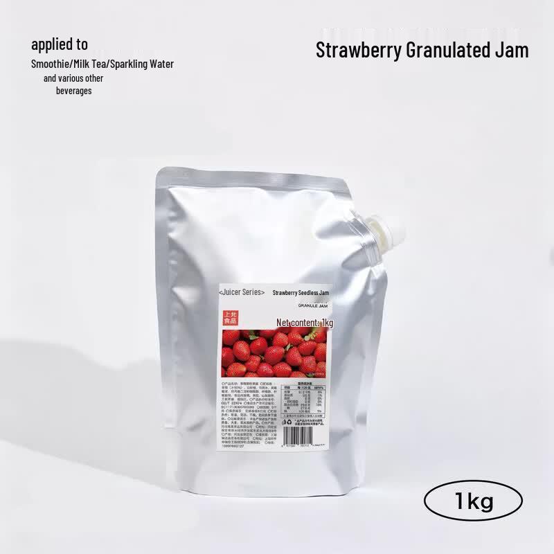 Huaiyin Commercial Strawberry Granule Jam, 1kg