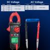 Digital Clamp Meter Multimeter Voltage Tester with Detection and LCD Backlight for Electricians AC/DC Current/Voltage, Temperature, Capacitance,