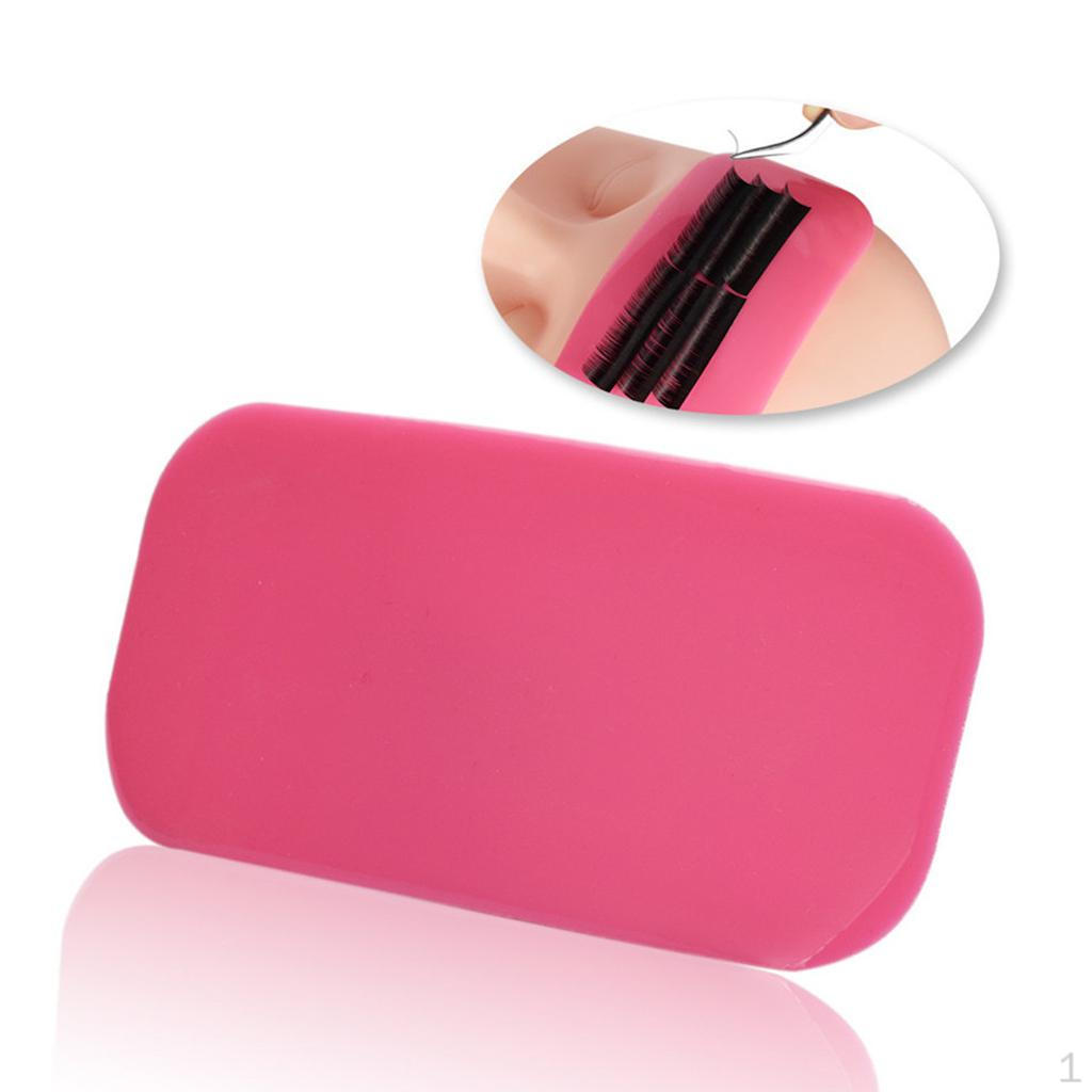 

Silicone Forehead False Lashes Pallet Extension Stand Holder Pads