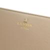 Lanvin en Bleu Luxembourg Long Wallet with Round Gray Size with Branded Shopper Gift Wrapping Available to our Zipper, Beige, 45, Bag, (Exclusive