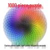 Starry Sky Space Traveler 1000-Piece Puzzle: Earth, Moon, Rainbow