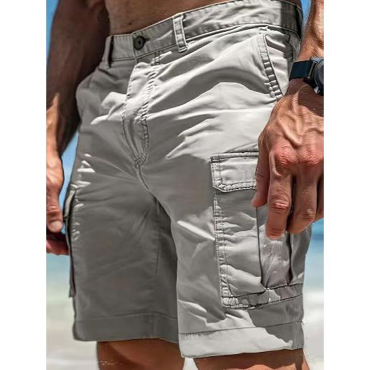 Men'S Summer Athletic Casual Plus Size Woven Beach Shorts Men Shorts Shorts Men