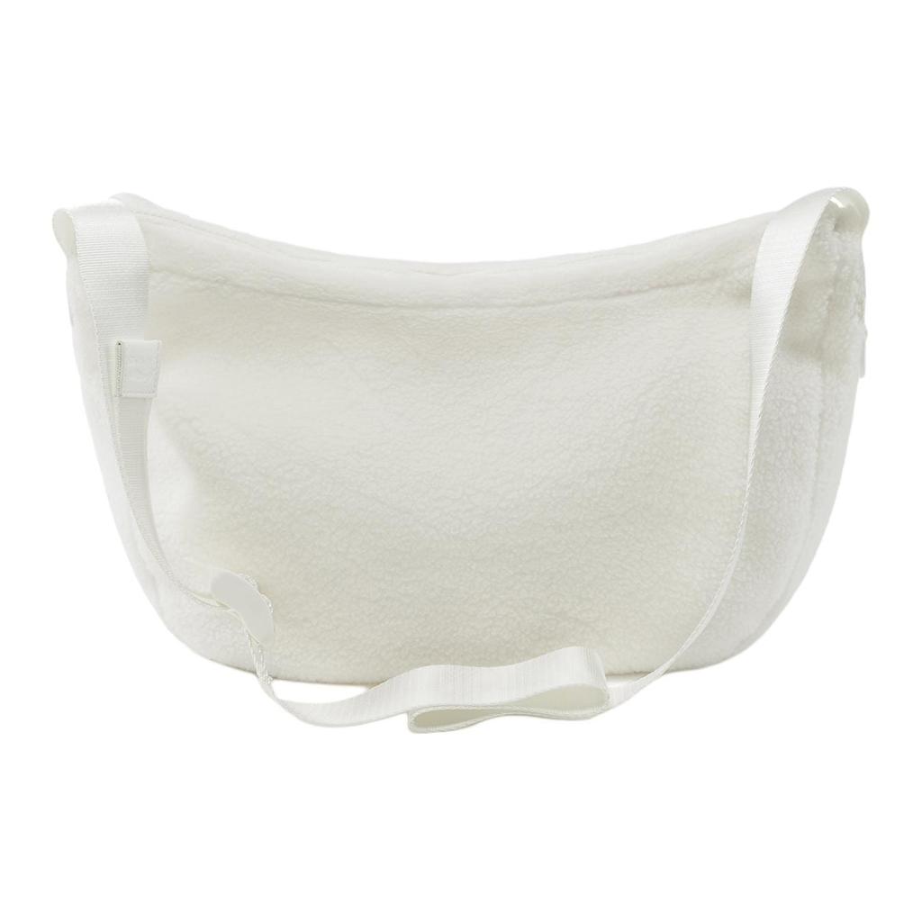 Li Ning Sports Life Collection Polyester Crossbody Bag, Shoulder Bag Women's Ivory ABDU382-2