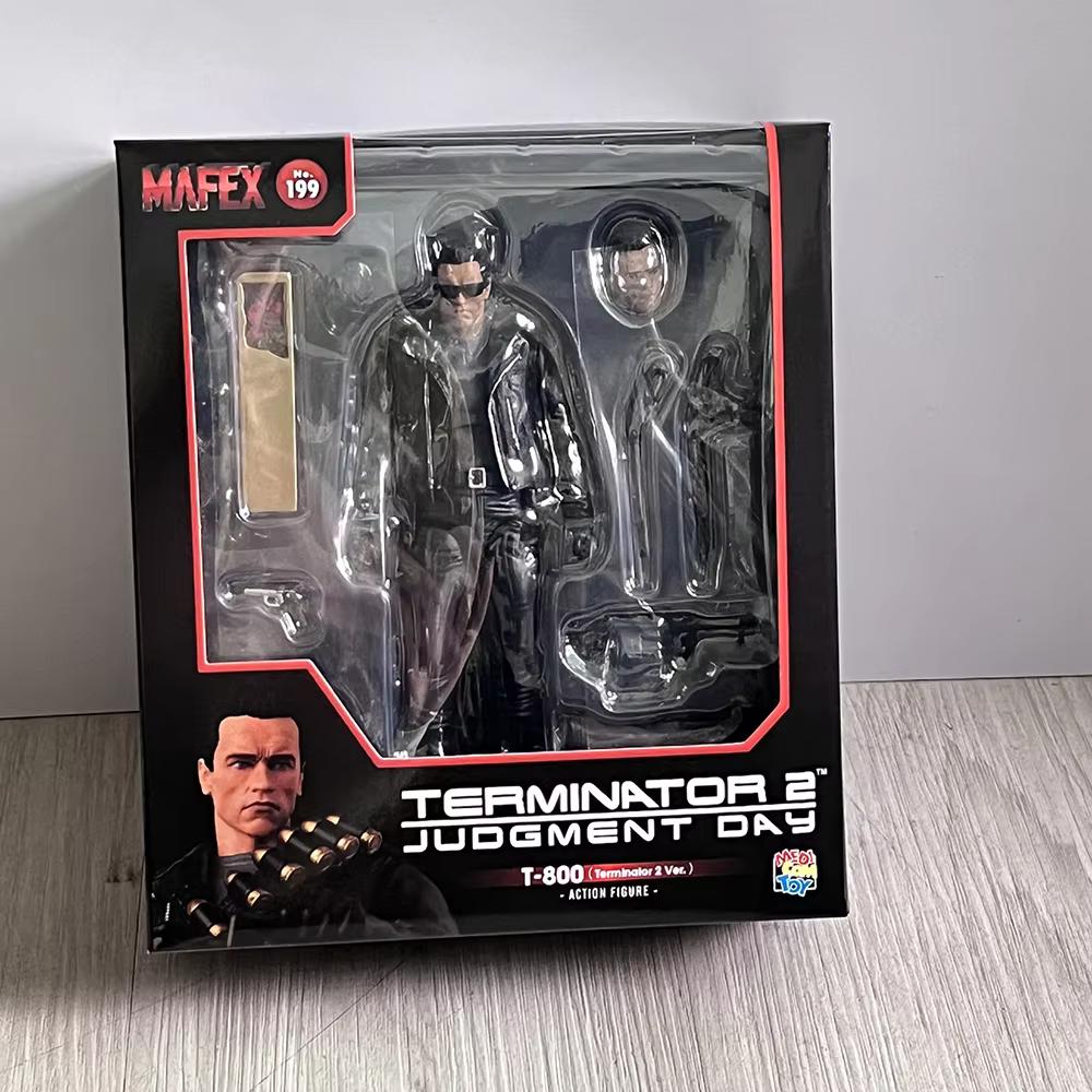 Mafex Terminator 2 Den zúčtování Figurka Mafex č. 199 T-800 Arnold T2 Sběratelská figurka Akční Narozeniny Vánoční Hračky