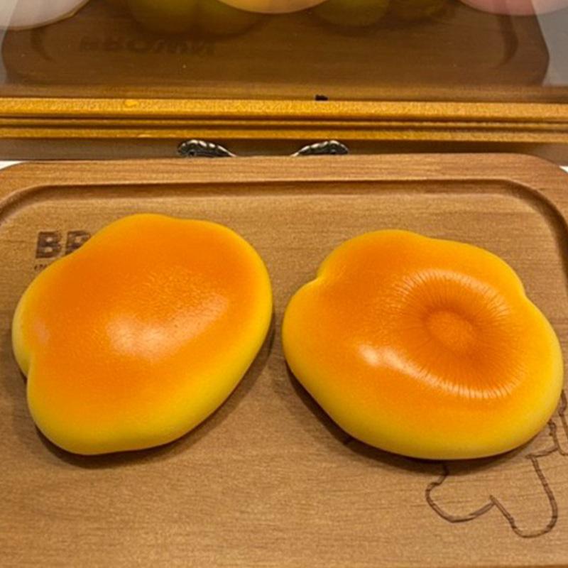Caramel Squishy Cloud Bread Slow Rising Squeeze Toys Pinch Decompression Fidget Toy Squishy Stress Easing Toys For Adults