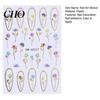Self-adhesive Nail Decals Floral Art Stickers Spring Summer Flower Pattern Women Adhesive Manicure Decoration Home Salon DIY Supplies Peel Stick