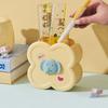 Multifunctional Pen Holder Round/Square Plastic Pencil Case  School Office Supplies
