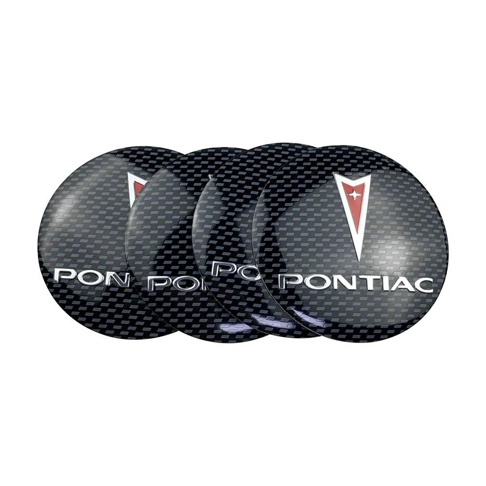 4PCS 56mm Car Wheel Rim Center Cap Sticker