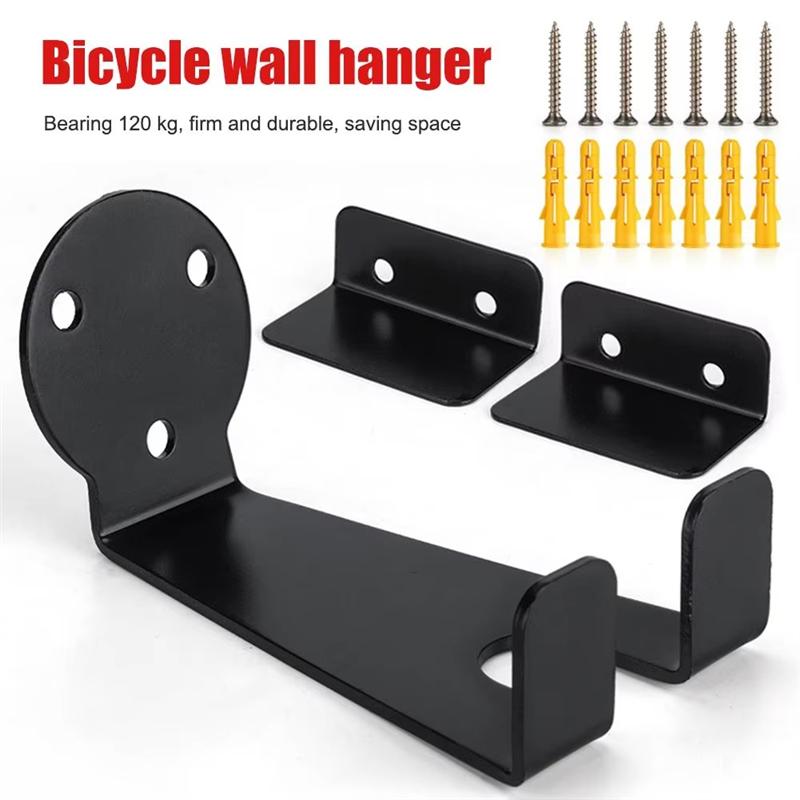 M-Modern-Durable Mountain Bike Wall Holder, Heavy Duty Bike Wall Hanger Hooks For Efficient Storage