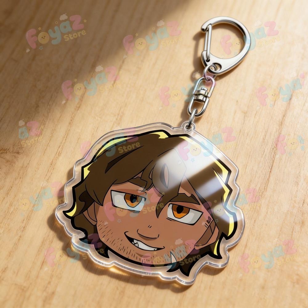 Anime YKMET Keychain Accessories Bag Keyrings Jewelry Manga Fans Gifts