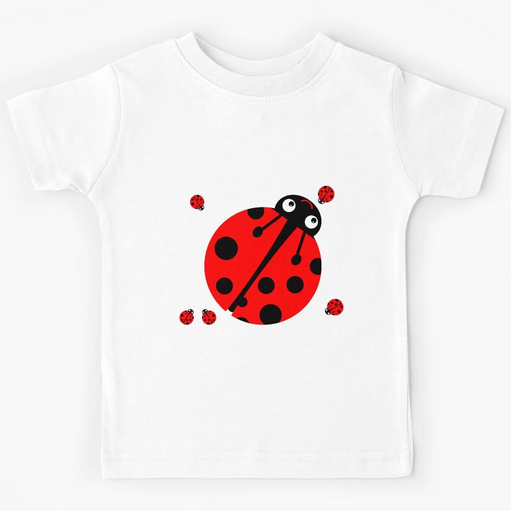 Kawaii Style Lady Bug Kids T-Shirt 170
