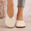 Fashion Soft Faced Round Toe Ladies Singles Shoes New Shallow Mouth Footwear Fashion Mary Jane Flat Comfortable Casual Women's Shoes
