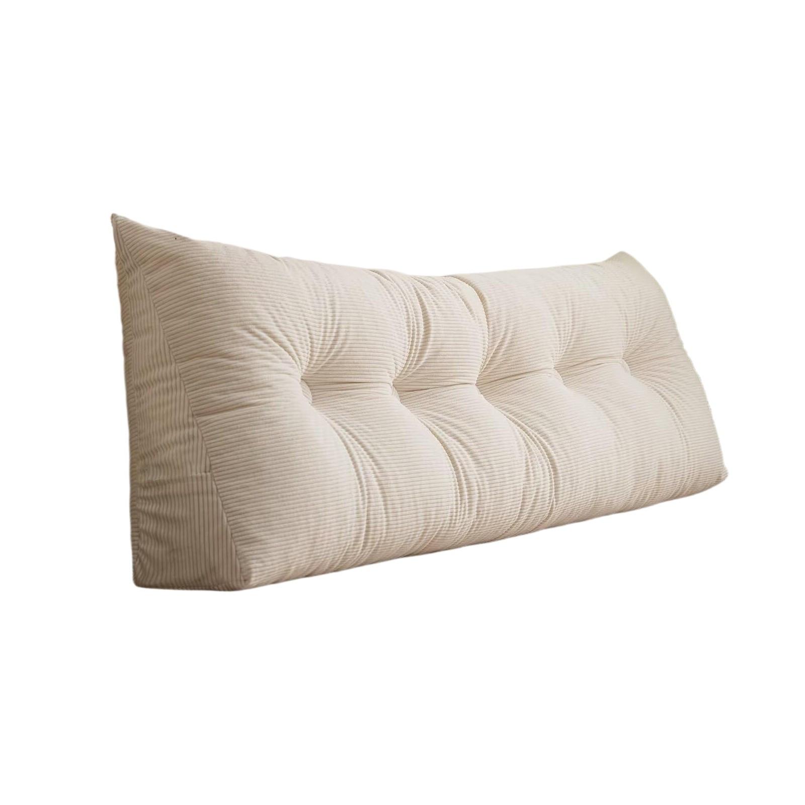 

Двухъярусная подушка для общежития, подушка для чтения, изголовье, плюшевая спинка, прикроватная подушка для отдыха, диван-кровать, двухъярусная кровать, подушки для общежития One Size белый