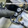 Attach Tie-downs Stainless Steel Tie-Down Strap Rings Motorcycle Part Tie Down Strap Rings 2pcs for Motorcycle Dirt Bike ATV UTV