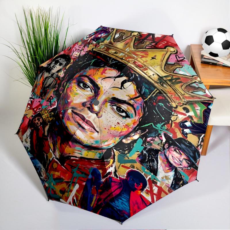 Michael Crowned Legacy Umbrella 8-Frame for Travel, Camping, Casual Lightweight Portable Umbrella, Essential for Every Family Holidays Gift
